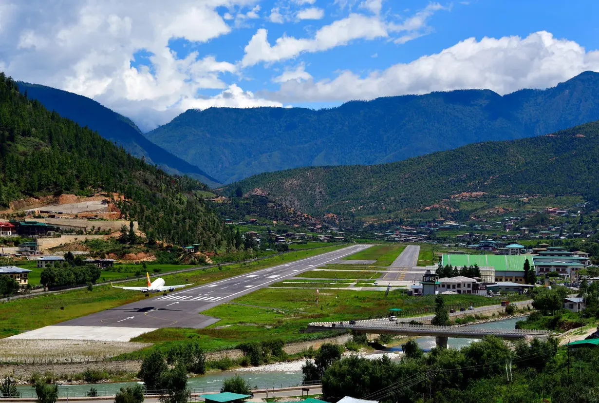 This airport landing is so challenging only 50 pilots are qualified do it