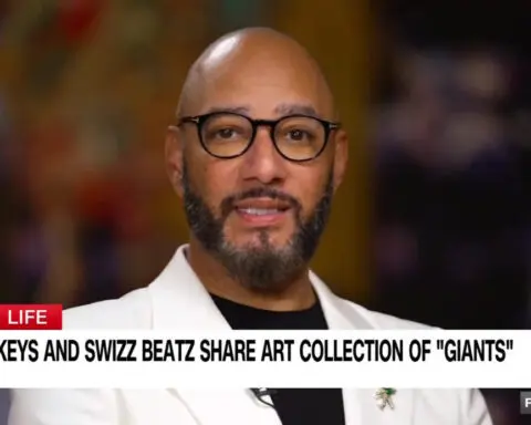 CNN gets inside look at Alicia Keys and Swizz Beatz’s art collection ‘Giants’