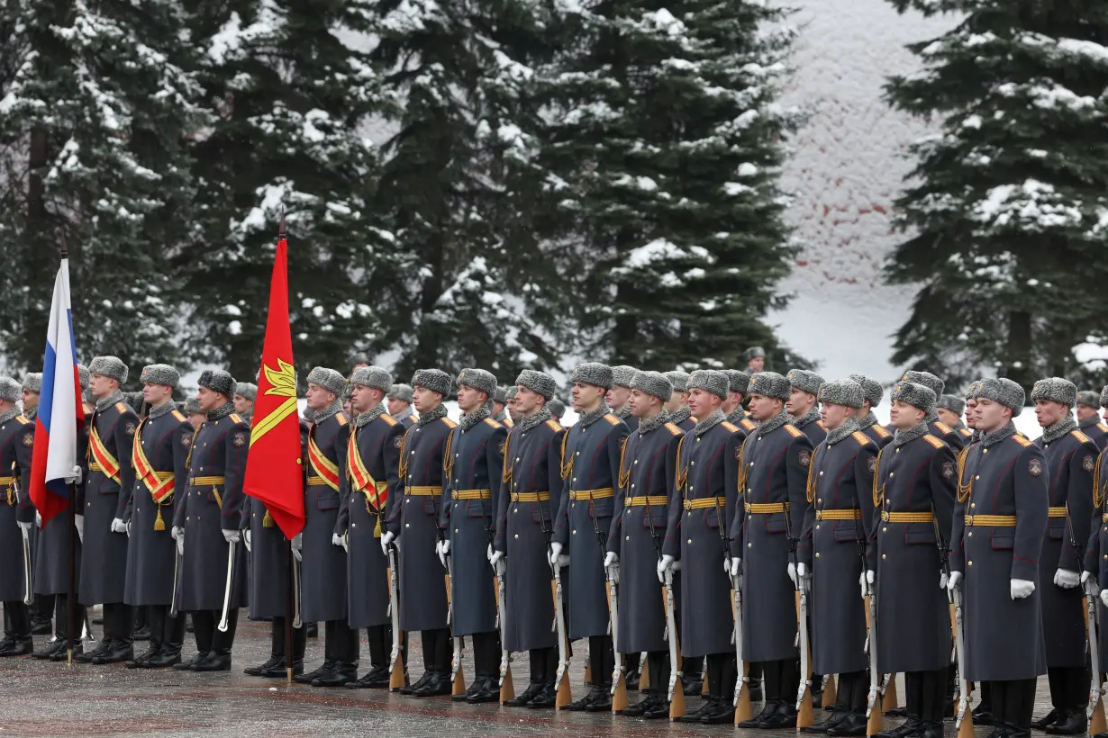 FILE PHOTO: Russia's President Putin marks Army Day