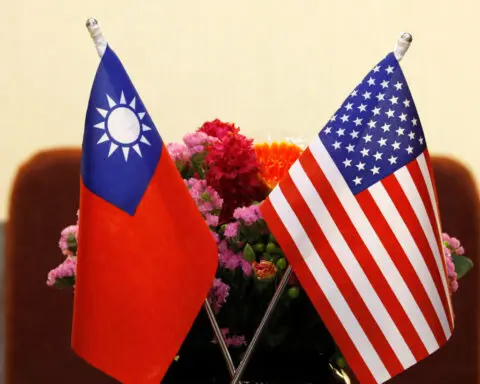 US says navy aeroplane transits Taiwan Strait