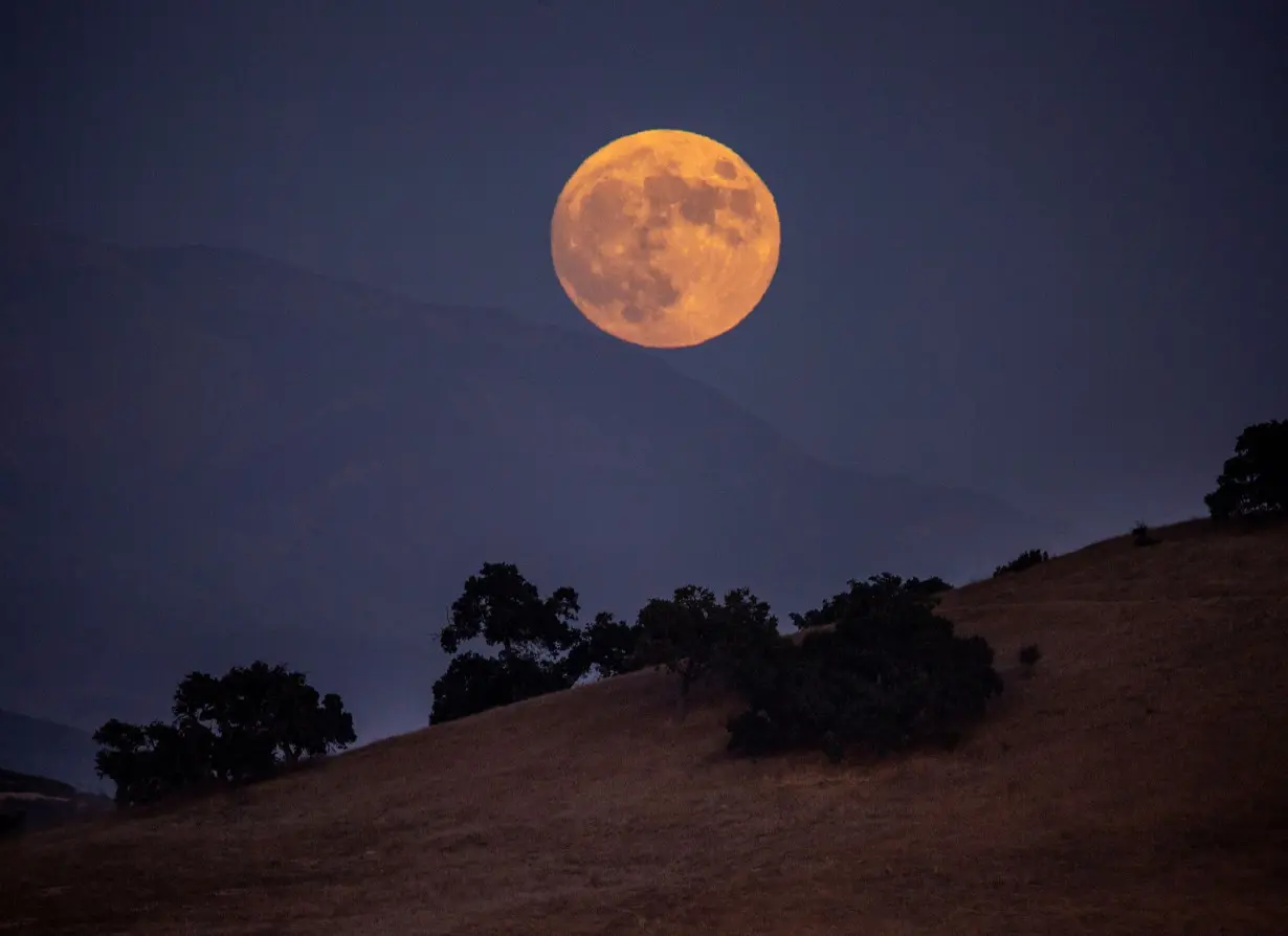 Full harvest supermoon will also create a partial lunar eclipse