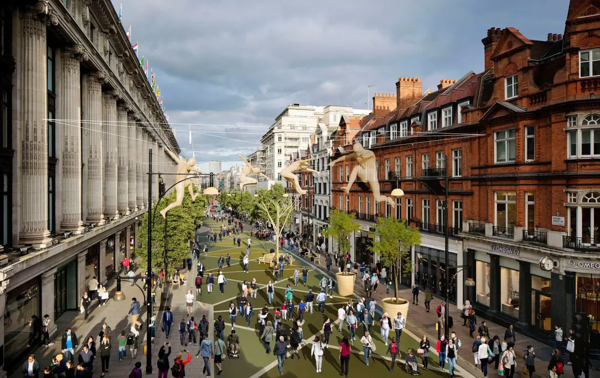 London's Oxford Street to be pedestrianized under new mayoral plans