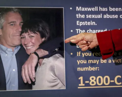 US court upholds British socialite Ghislaine Maxwell's sex trafficking conviction