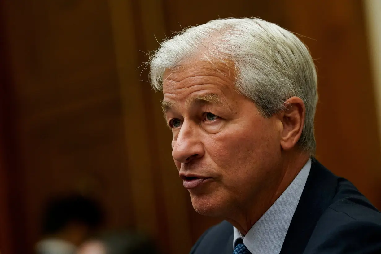 FILE PHOTO: JPMorgan Chase President and CEO Jamie Dimon testifies in Washington