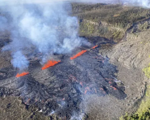 Hawaii's Kilauea volcano is erupting again in a remote part of a national park