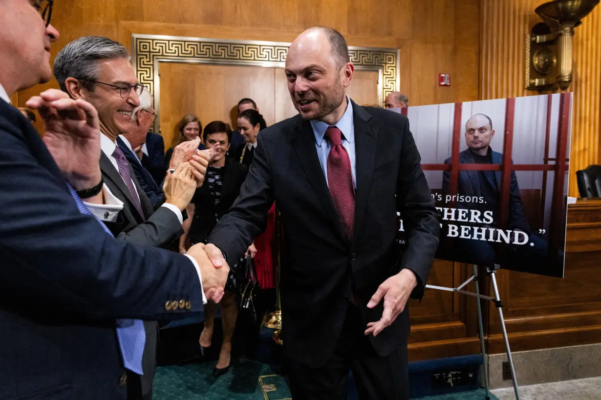 Vladimir Kara-Murza Advocates For The Return Of Political Prisoners Held In Russia On Capitol Hill