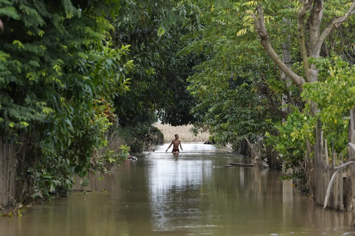 APTOPIX Myanmar Floods