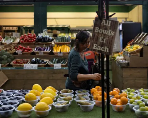 UK inflation holds at 2.2% but services prices keep BoE on alert