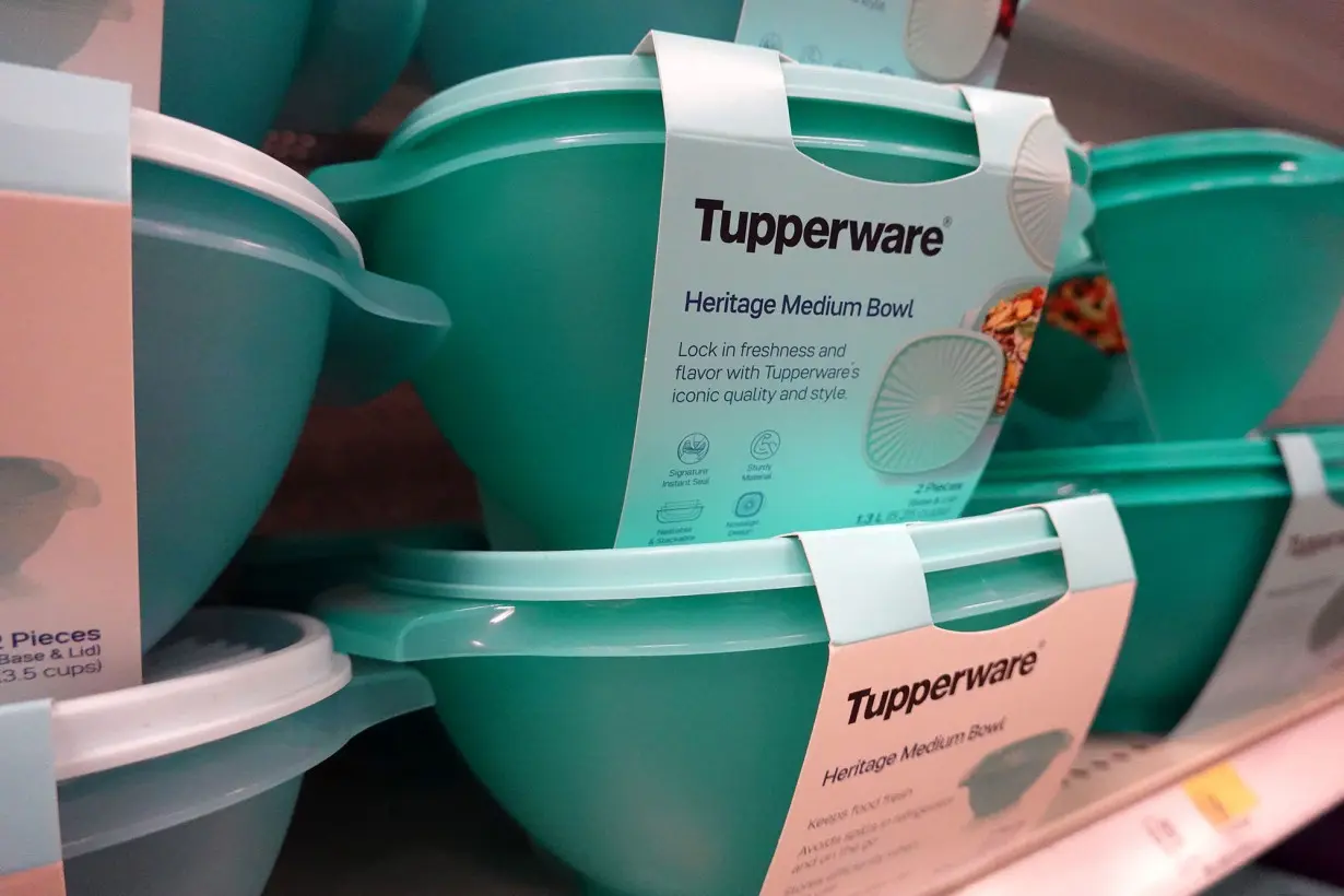 'The party is over' as Tupperware files for bankruptcy after years of troubles