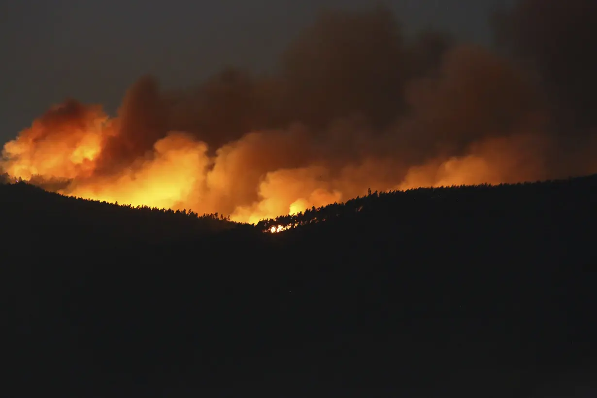 APTOPIX Portugal Wildfires