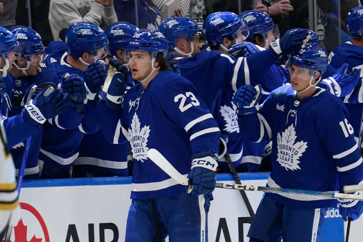 NHL: Stanley Cup Playoffs-Boston Bruins at Toronto Maple Leafs