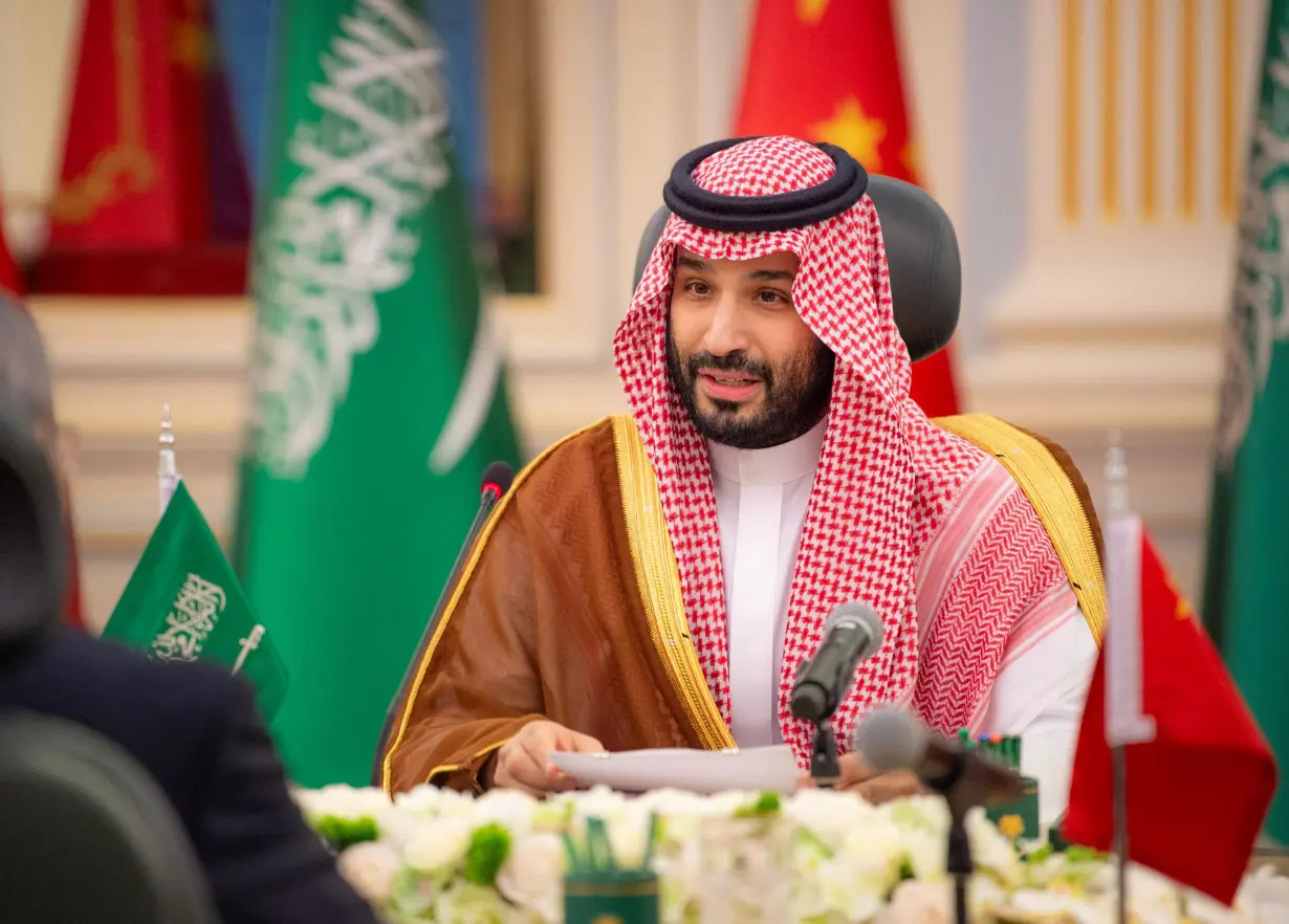 China's Prime Minister Li Qiang meets Saudi Crown Prince in Riyadh, Saudi Arabia