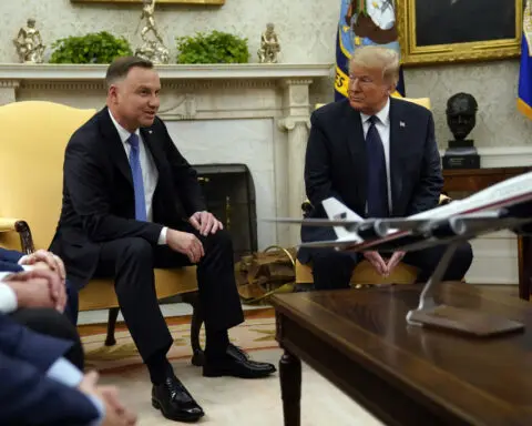 As Trump seeks Polish-American votes, he and the Polish president are due to be at the same event