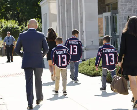 Blue Jackets open camp amid lingering grief over death of Johnny Gaudreau