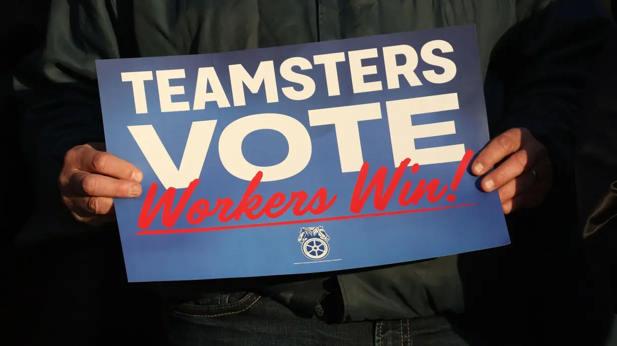 Teamsters won't endorse in presidential race after releasing internal polling showing most members support Trump