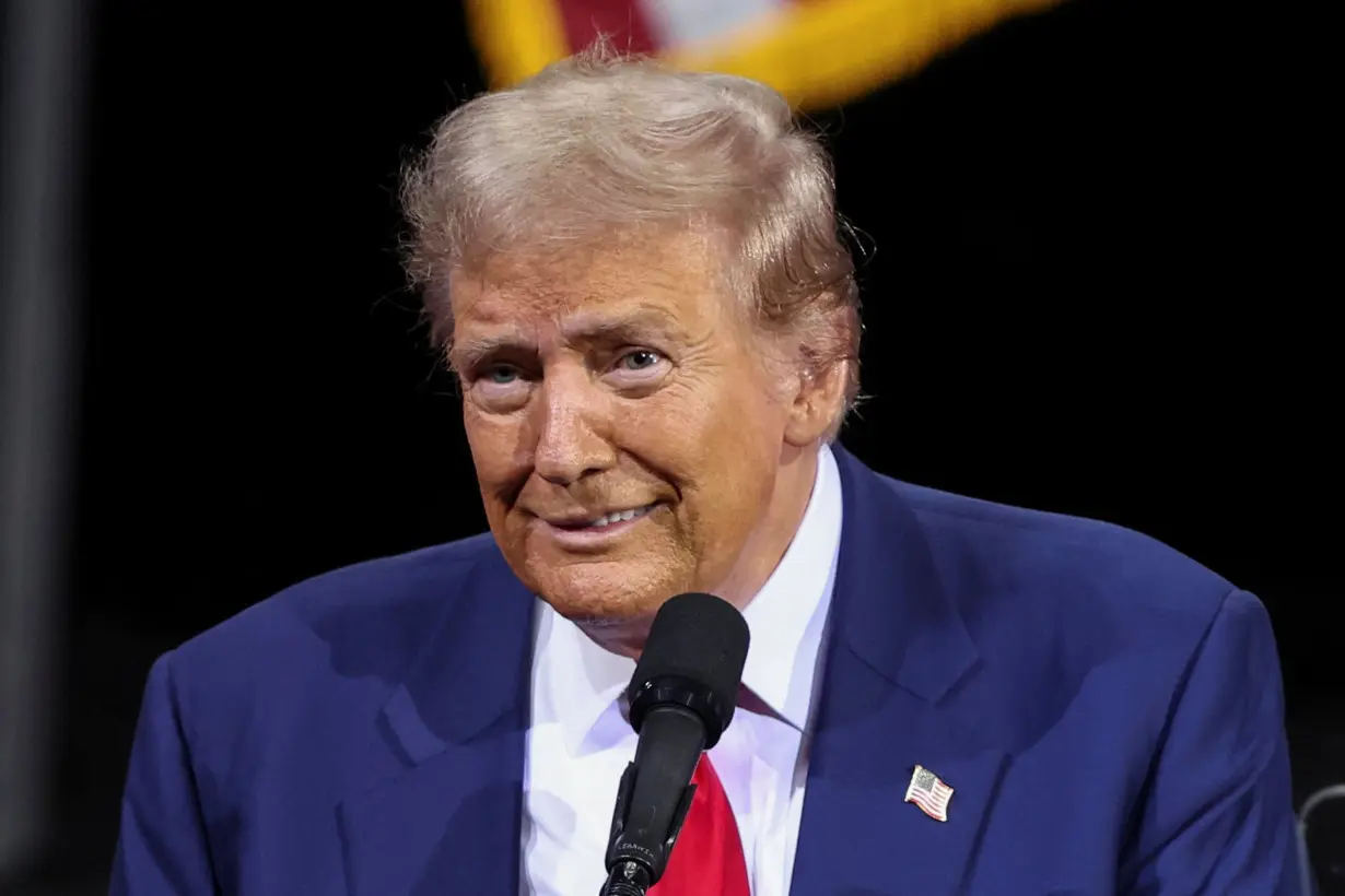 Republican presidential nominee and former U.S. President Trump holds a campaign rally, in Tucson