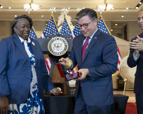 'Hidden Figures' of the space race receive Congress' highest honor at medal ceremony