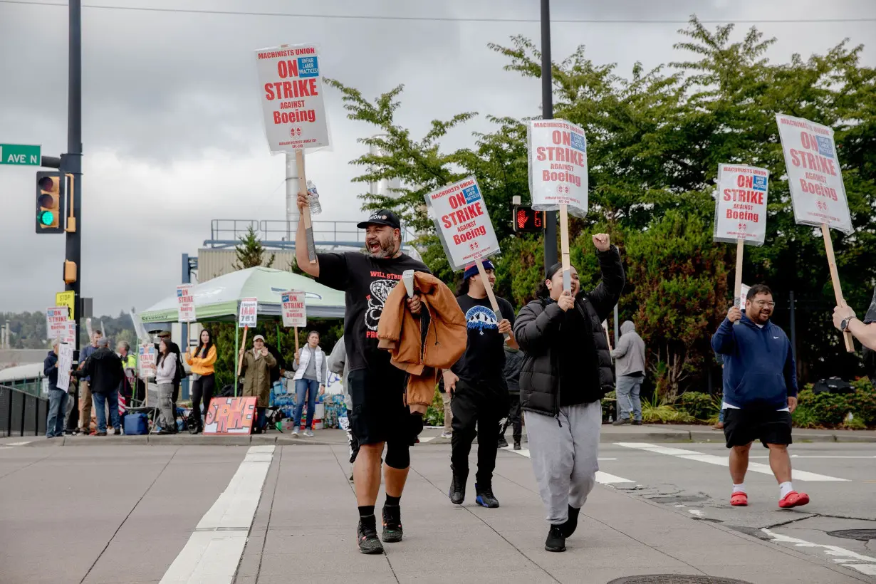 The Boeing strike has already cost the company and its workers $572 million – and the pace of losses is climbing