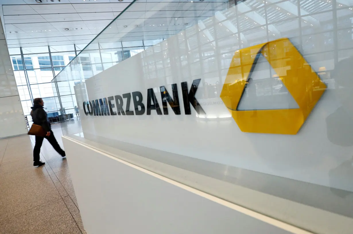 FILE PHOTO: Commerzbank AG annual results news conference in Frankfurt