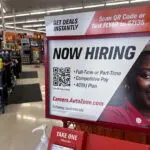 Weekly applications for US jobless benefits fall to the lowest level in 4 months