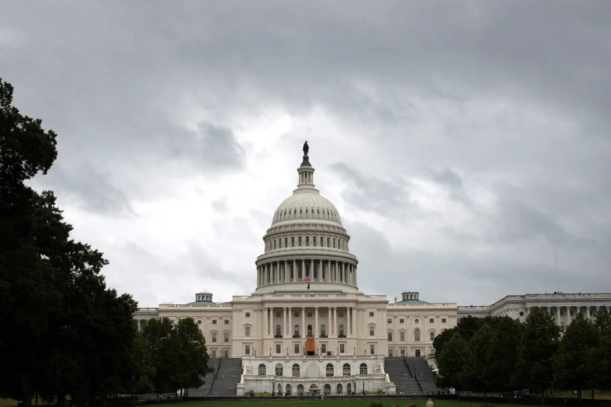 The U.S. Capitol is seen in Washington