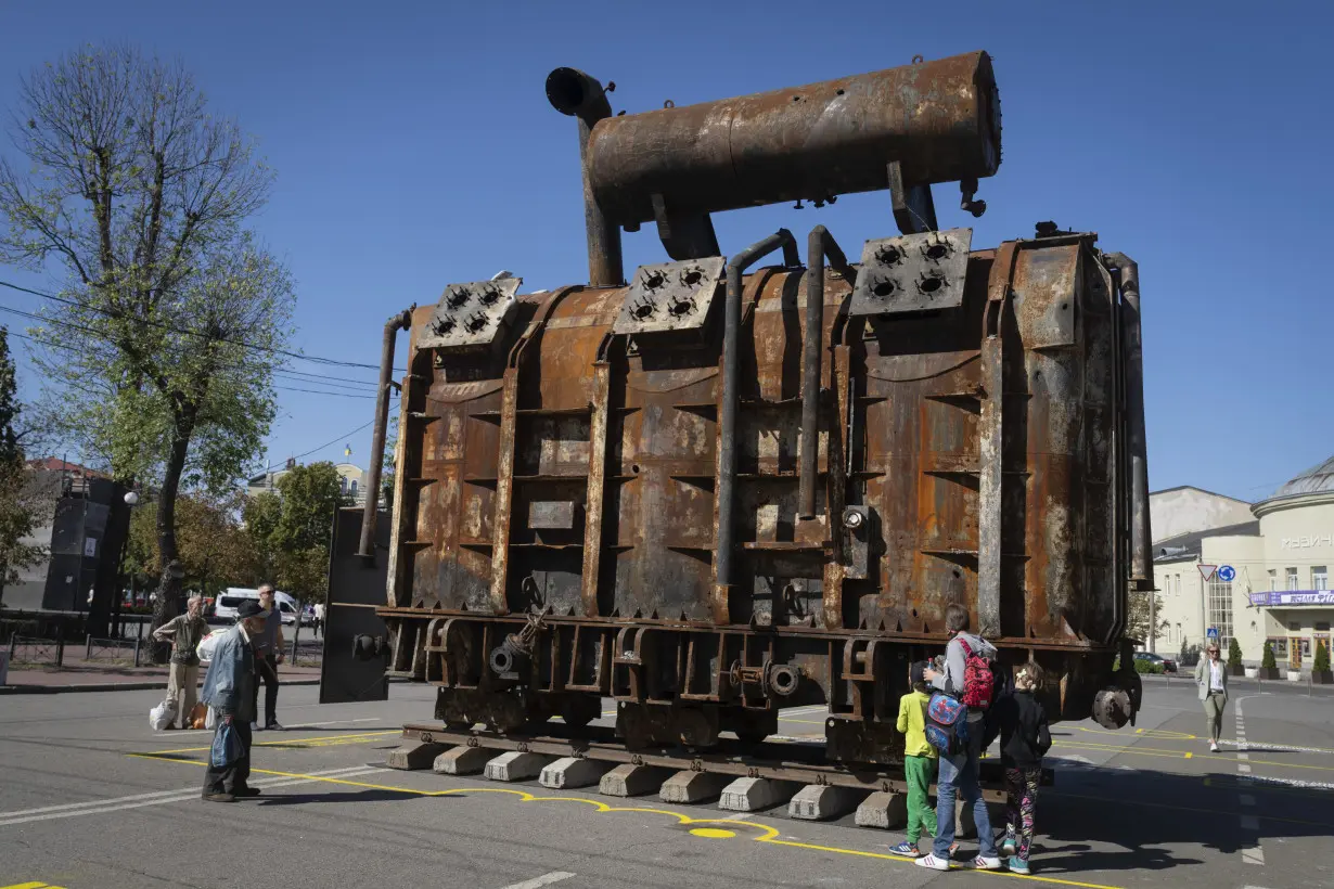 Russia Ukraine War Transformer Exhibit