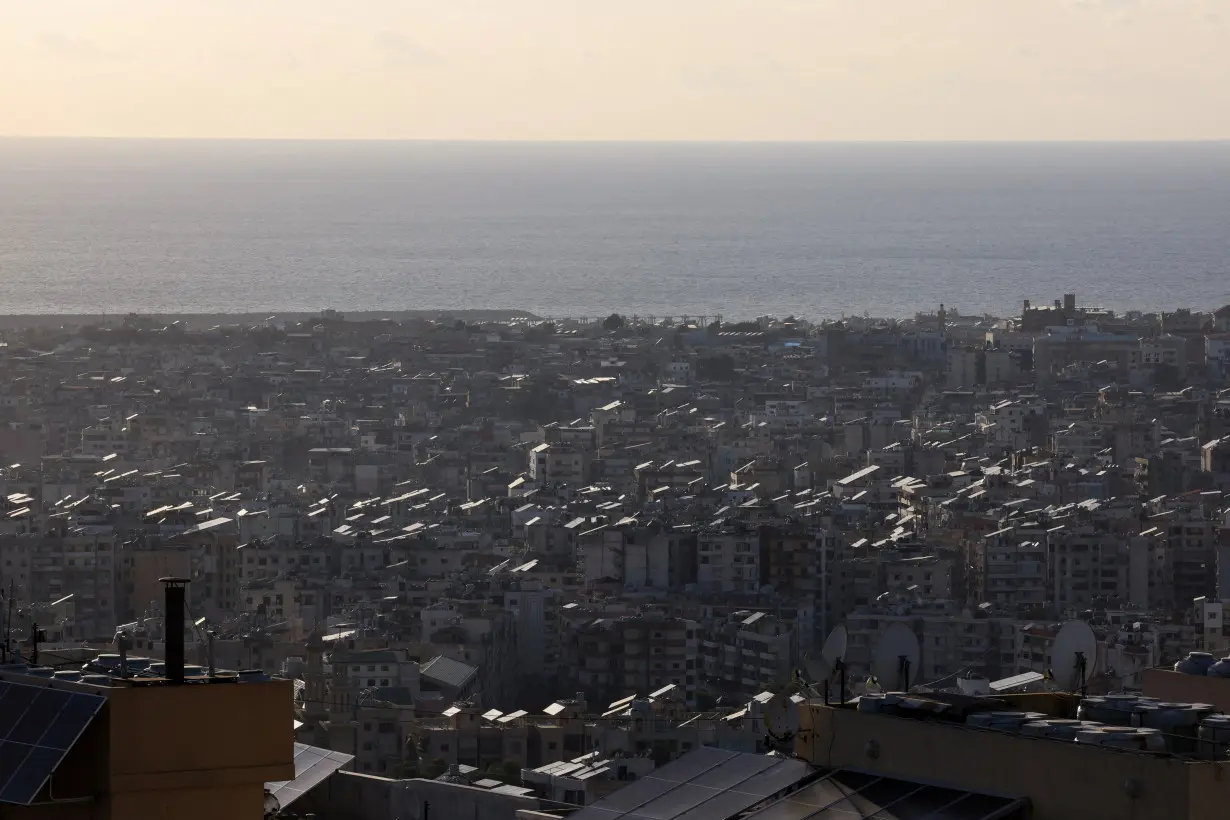 A view of Beirut's southern suburbs