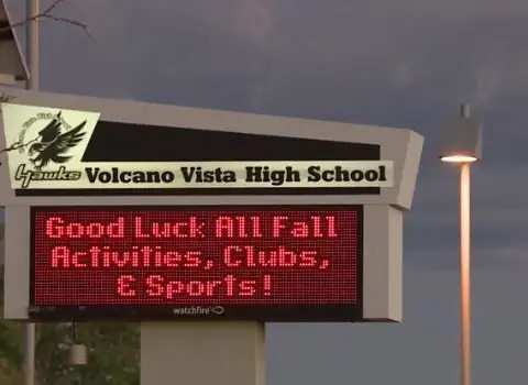 Firearms found at Volcano Vista High School