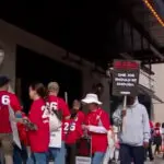 Nearly 1,200 hotel workers walk off the job in strike's biggest wave