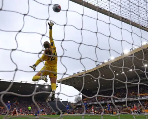 Hannah Hampton is one of the world’s top goalkeepers, but she still can’t help spilling water