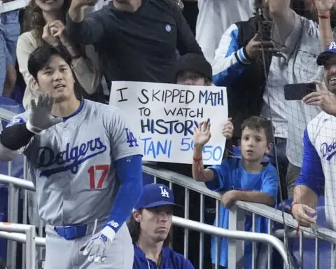 Ohtani keeps showing a flair for the dramatic during his historic 1st season with the Dodgers