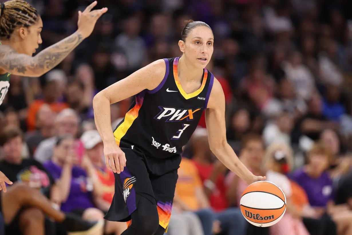 Taurasi had nine points and two assists in the game.