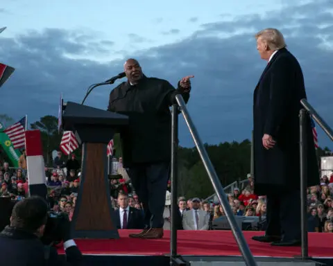 Exclusive: Harris campaign launching new ad seeking to tie Trump to Mark Robinson