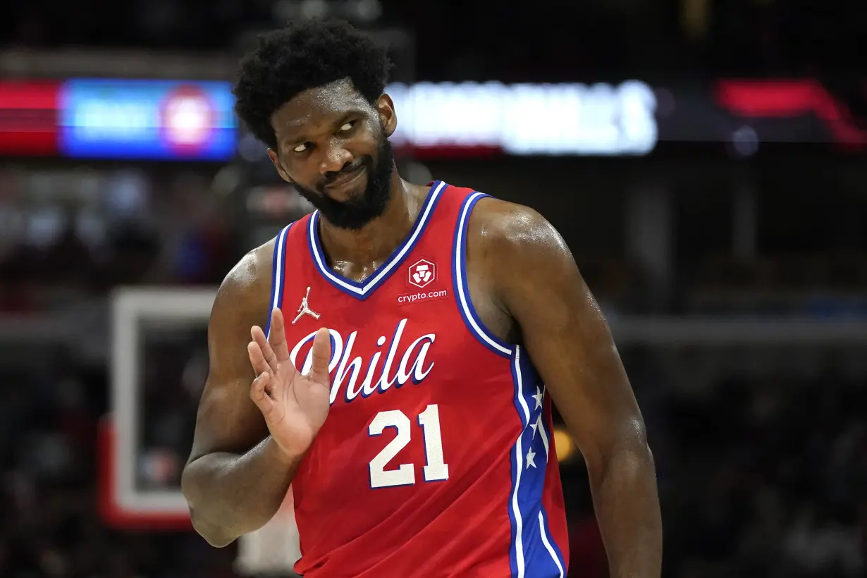 76ers Embiid Extension Basketball