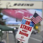 A strike by Boeing factory workers shows no signs of ending after its first week