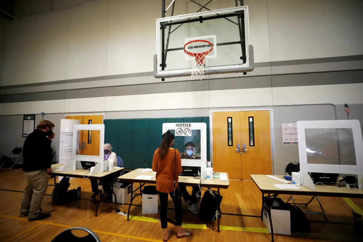 FILE PHOTO: Last day of early in-person voting for the general elections in Charlotte, North Carolina