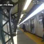 Footage shows NYPD officers firing at man with knife in subway shooting that wounded 4