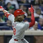 Phillies clinch 3rd straight playoff berth and close in on NL East title