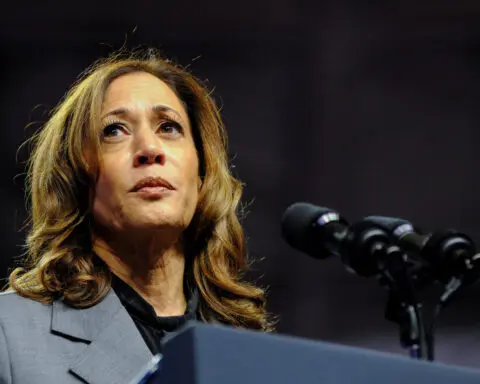 Harris campaign reports spending nearly three times as much as Trump in August