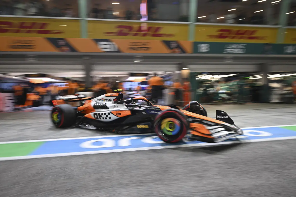 Singapore F1 GP Auto Racing