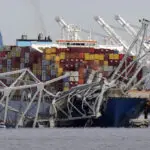 FBI agents have boarded vessel managed by company whose other cargo ship collapsed Baltimore bridge