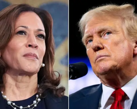 See Harris, Trump speak about second debate