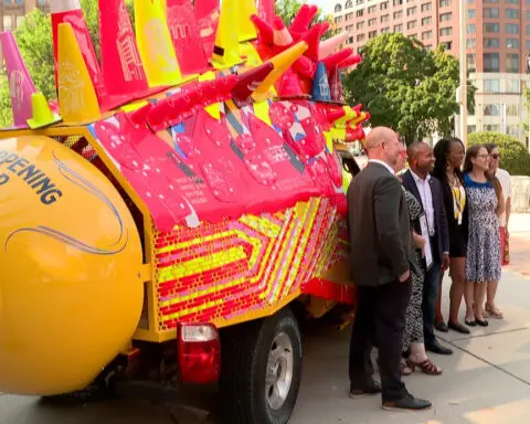 Milwaukee is spending $88,000 on an art car. It broke a month after it was introduced.