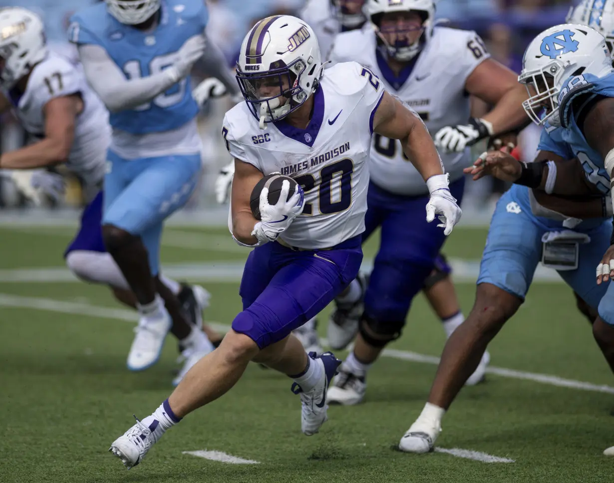 James Madison North Carolina Football