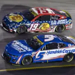 Kyle Larson wins at Bristol as 2 former NASCAR champions eliminated from playoffs