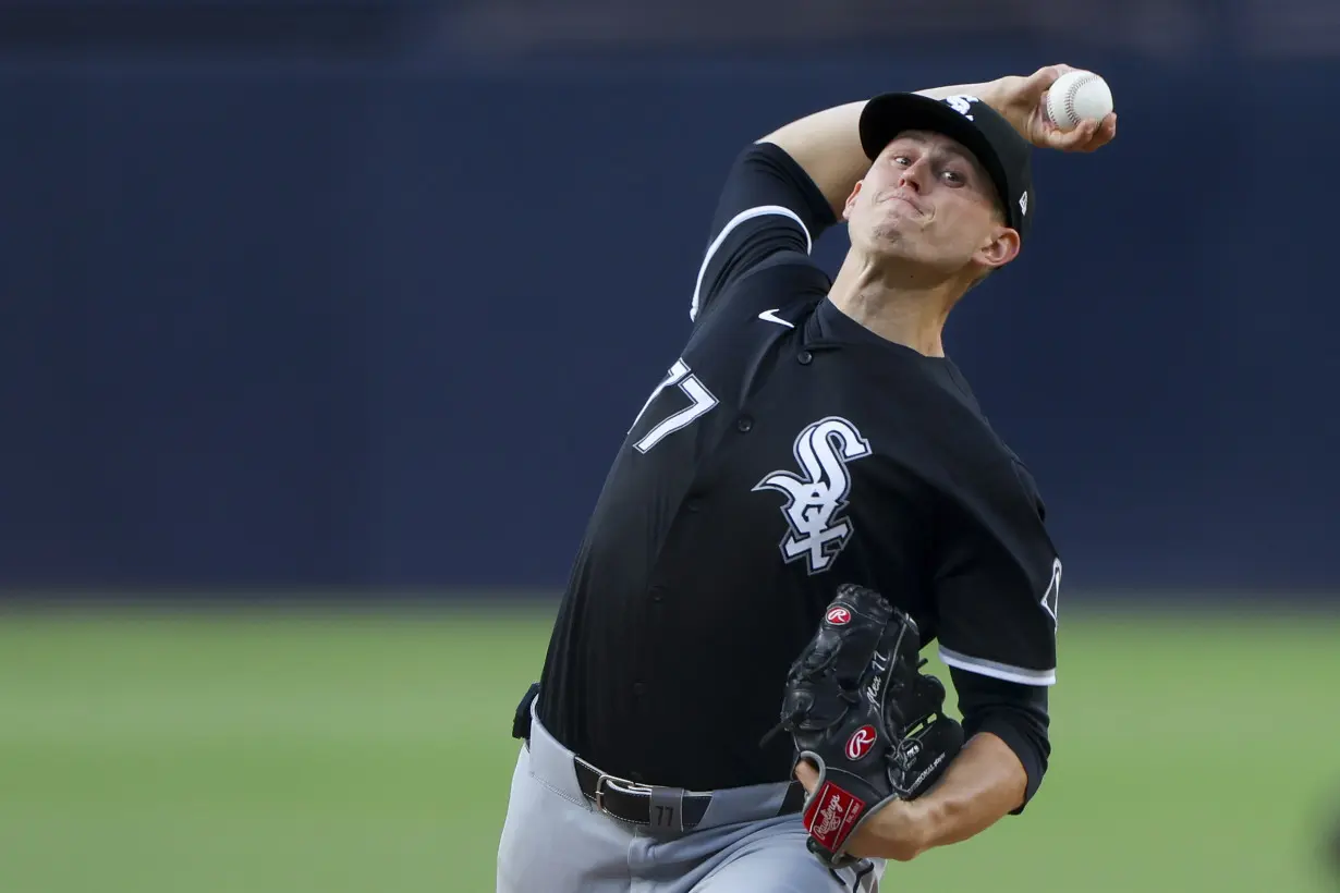 White Sox Padres Baseball