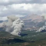 Hezbollah, Israel exchange heavy fire after deadly Israeli strike