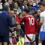 Both coaches are sent off in angry end to Brighton's 2-2 draw with Nottingham Forest