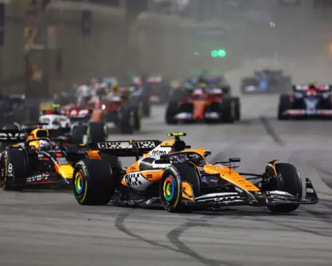 Lando Norris eases to Singapore Grand Prix victory to reduce Max Verstappen’s lead in drivers’ championship