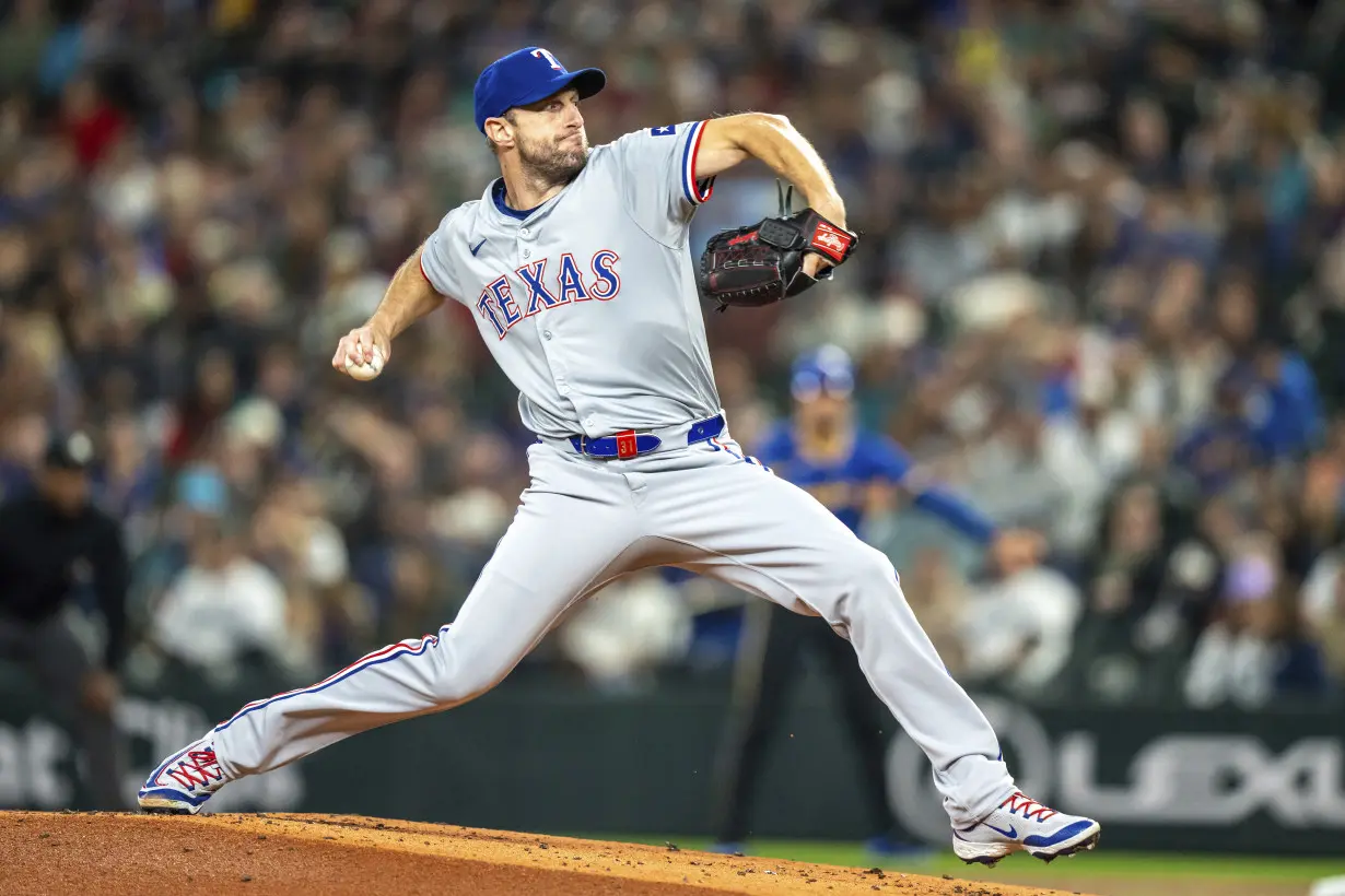 Rangers Mariners Baseball